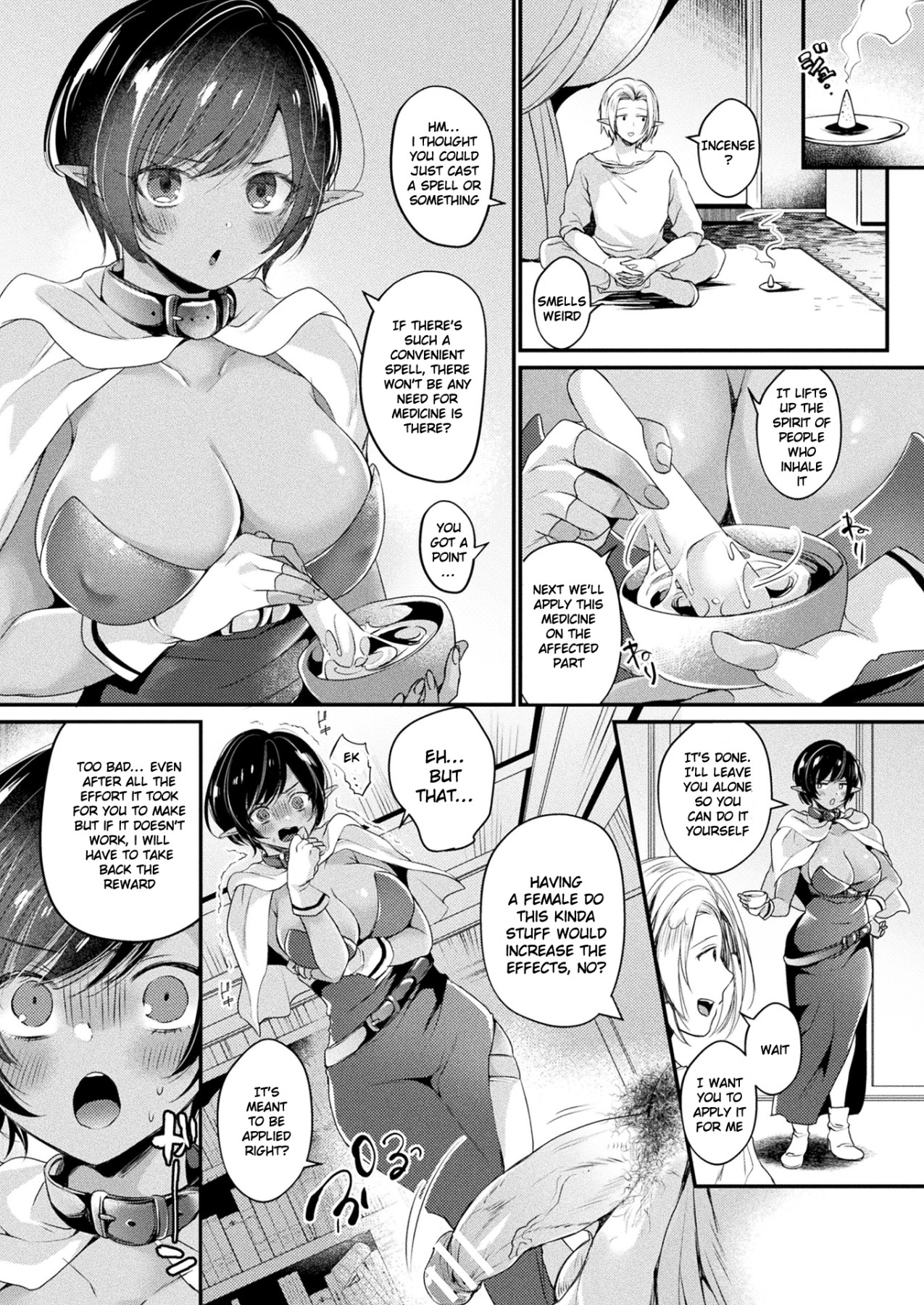 Hentai Manga Comic-Heal Me Dark Elf Chan-Read-4